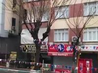 W Turcji przechodnie sfilmowali zawalenie się budynku