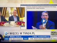 Dziennikarz TVN24 wyjasnia PISowskiego kłamcę