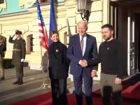 Historyczna i odważna wizyta. Prezydenta USA Joe Bidena w Kijowie
