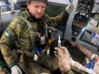 Pomoc medyczna na polu walki w Ukrainie