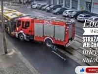 Wóz strażacki wjechał w miejski autobus