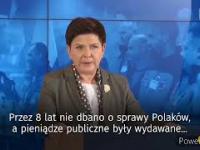Beata Szydło o rządach PiS