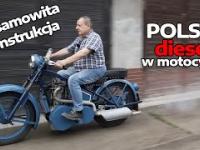Polski Diesel w polskim motocyklu. Niezwykła konstrukcja stworzona w domowych warunkach
