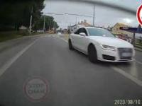Lublin: Jechał Audi udając policyjny radiowóz