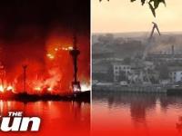 Ukraina zaatakowała stocznię w Sewastopolu. Liczne eksplozje