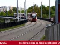  W Gdańsku wybudowano estakadę dla tramwajów o prędkości projektowej 15 km/h