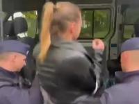Opozycyjna posłanka Kinga Gajewska została właśnie wsadzona do policyjnej suki!