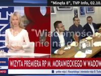 TVP przerywa wywiad, żeby pilnie pokazać jak Morawiecki je kremówkę