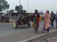 Popularny środek transportu w Kongo