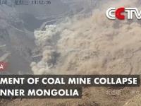 Osunięcie się zbocza na kopalnie węgla w Mongolii