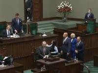 Przerwane obrady po skandalu w Sejmie. Grzegorz Braun wykluczony i zgłoszony do prokuratury