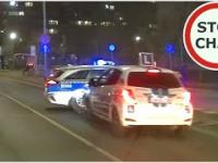 Kolizja Policji z nauką jazdy we Wrocławiu