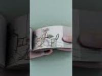 Animacja Różowej Pantery na karteczkach