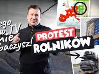 TEGO W TV NIE ZOBACZYSZ - PROTEST ROLNIKÓW!