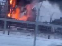 Rafineria ropy naftowej trafiona ukraińskim dronem w Kstowie w Rosji