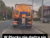 Wiosna zaskoczyła drogowców w Płocku