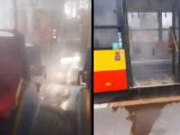 W autobusie komunikacji miejskiej w Warszawie z sufitu zaczął lać się wrzątek