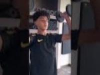 Tak przebiega trening 14-letniego syna Cristiano Ronaldo