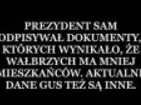 Wałbrzych już nie jest stutysięcznym miastem