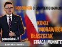 Hołownia o uchyleniu immunitetu Morawieckiemu, Kukizowi i Błaszczakowi