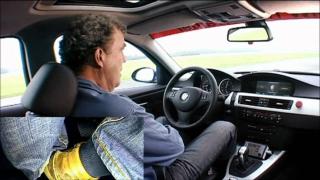 Jeremy Clarkson z TopGear Autoamtyczne BMW na torze